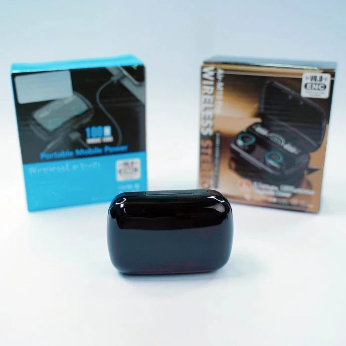 M10 Earbuds – RGB Lights, Mega Battery & HD Sound! 🎧🔥