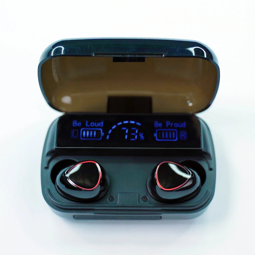 M10 Earbuds – RGB Lights, Mega Battery & HD Sound! 🎧🔥