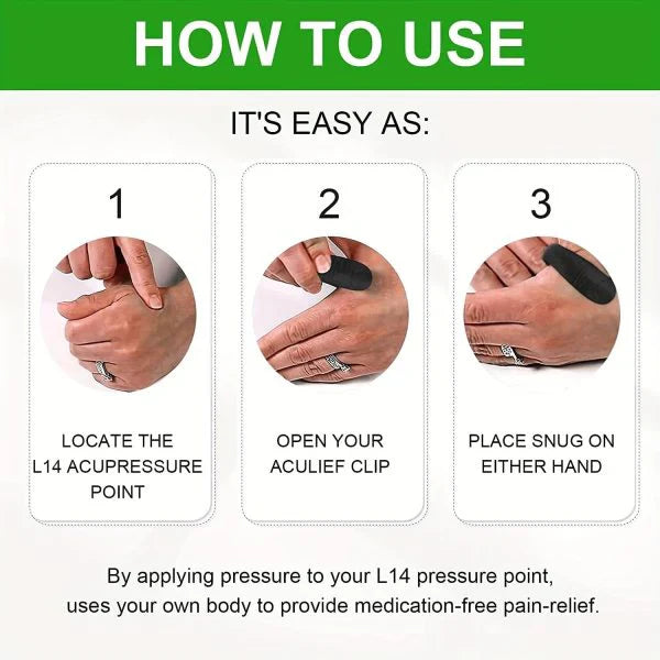 Original Sugar Control LI4 Acupressure Point Clip
